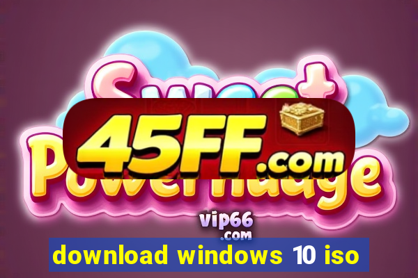 download windows 10 iso